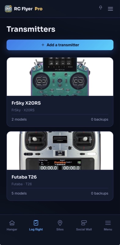 Every transmitter, battery and manual - in one place